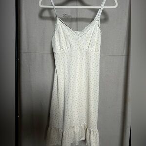 Laura Ashley White and Yellow Floral Nightgown
